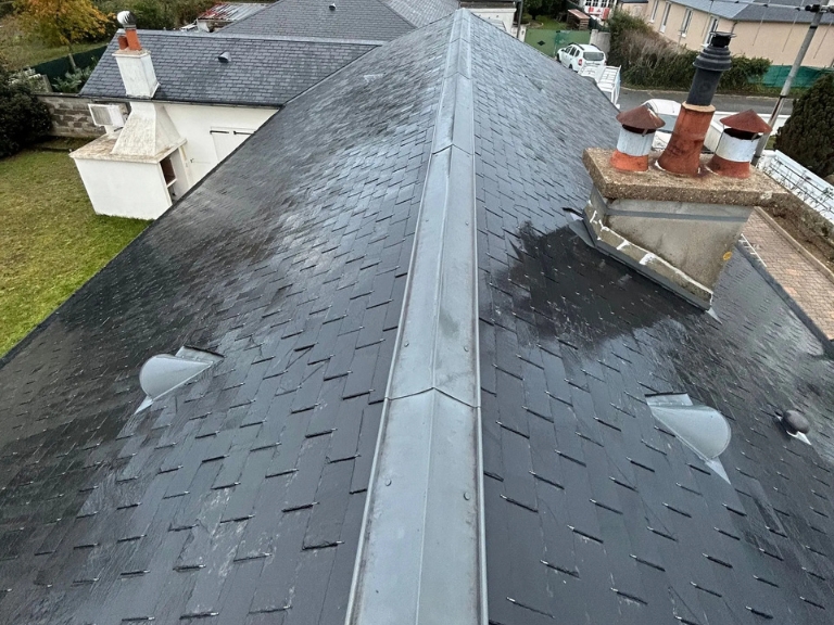 Nettoyage toiture et murs